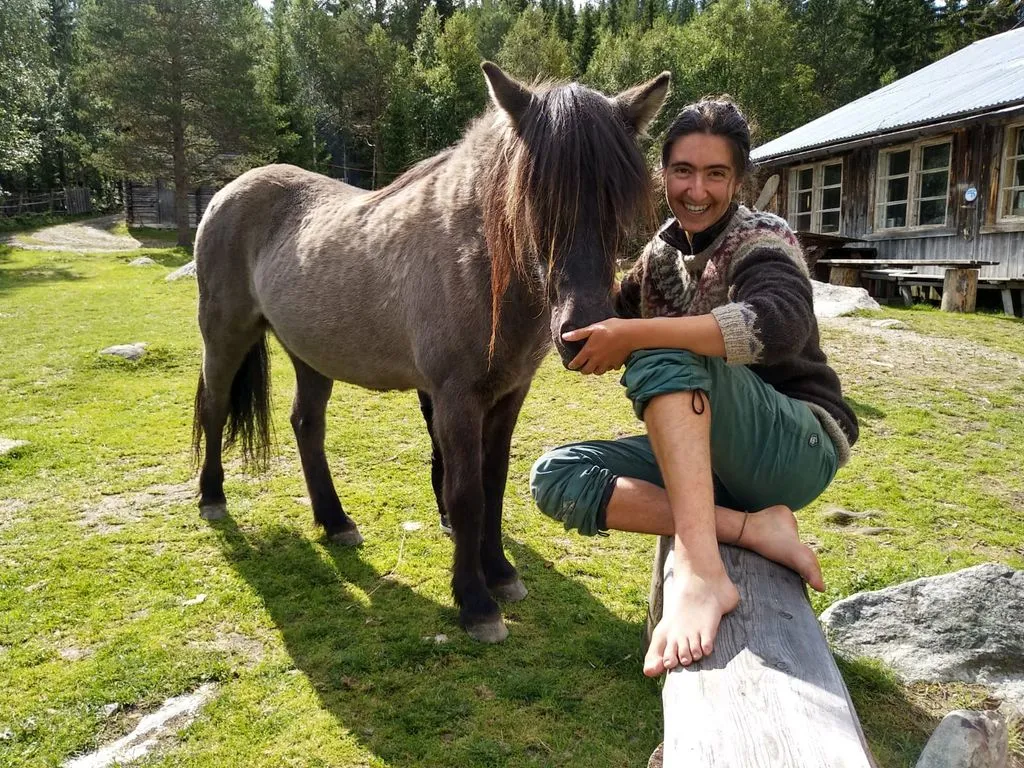 Storyteller mit Pferd