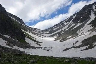 Ein Gletscher.